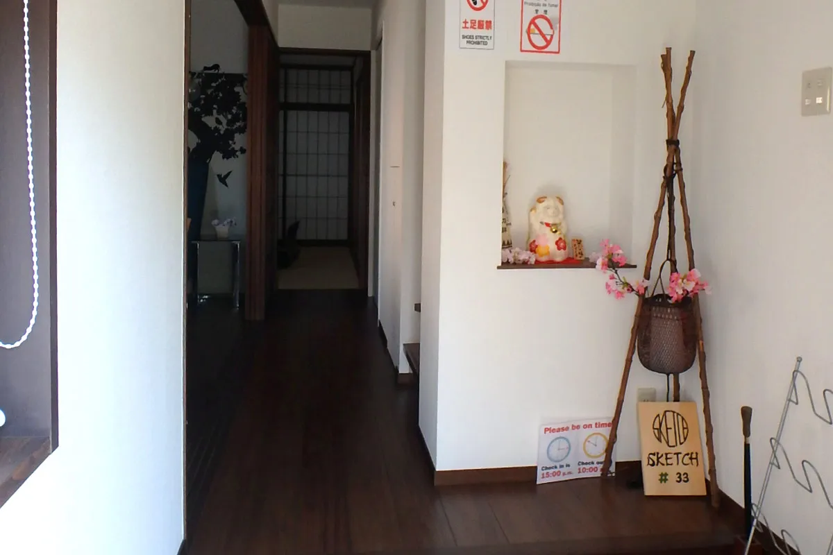 Former Geisha house, Licensed popular guesthouse by Kamo River