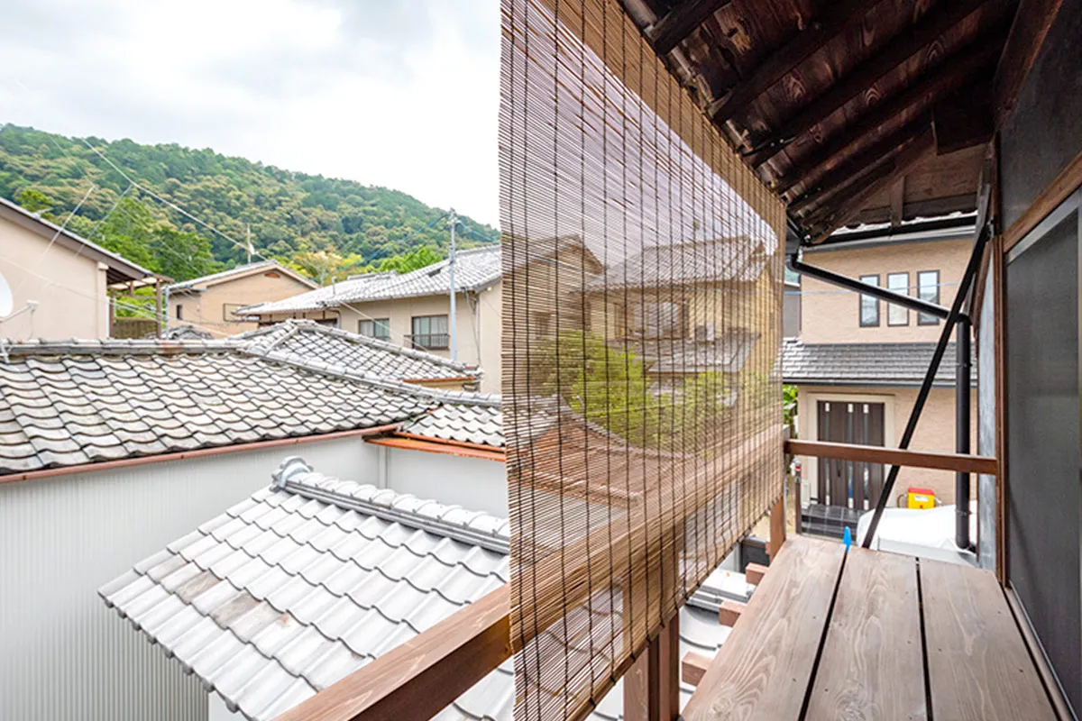 Serene Machiya house with balck walls-A hidden retreat in Nanzenji area