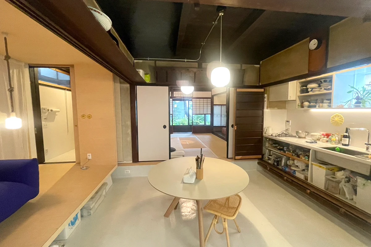 Fully Renovated Machiya Main House with Playful Slide & Private Courtyard