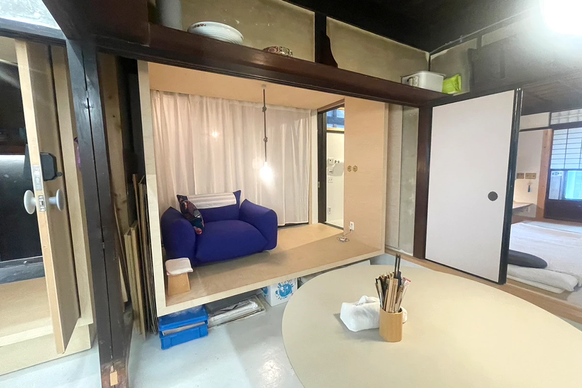 Fully Renovated Machiya Main House with Playful Slide & Private Courtyard