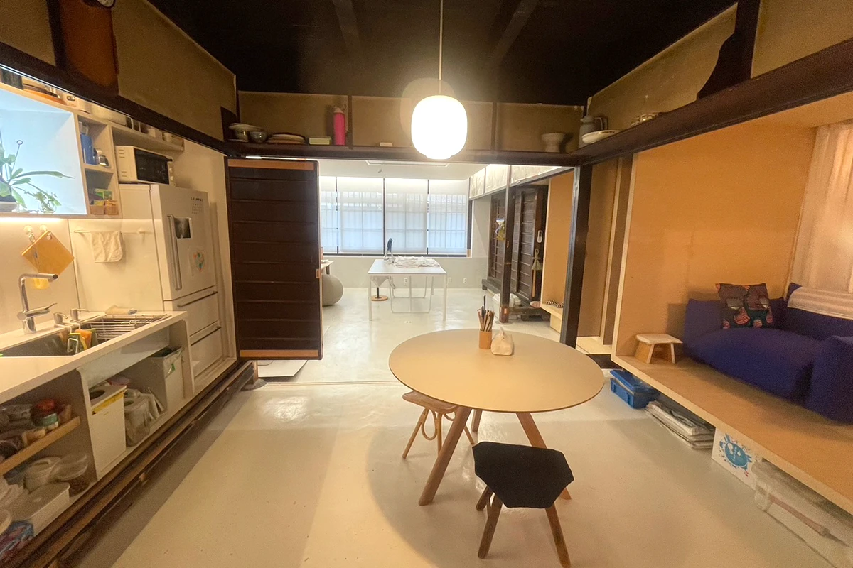 Fully Renovated Machiya Main House with Playful Slide & Private Courtyard