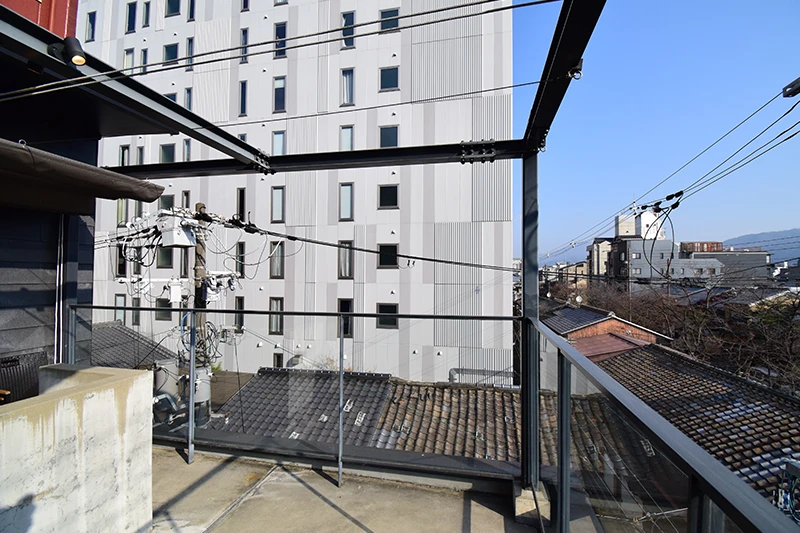 A 3-Story Guesthouse with Panoramic Rooftop Views of Kyoto